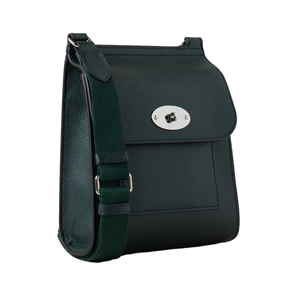 Mulberry Kleine Antony Groene Leren Schoudertas Green Dames