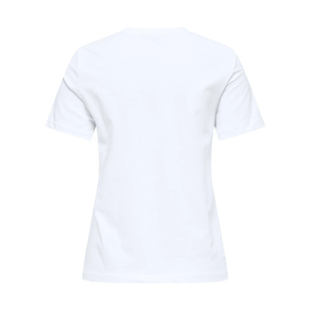 Only Life O-Neck Top voor Junioren White Dames