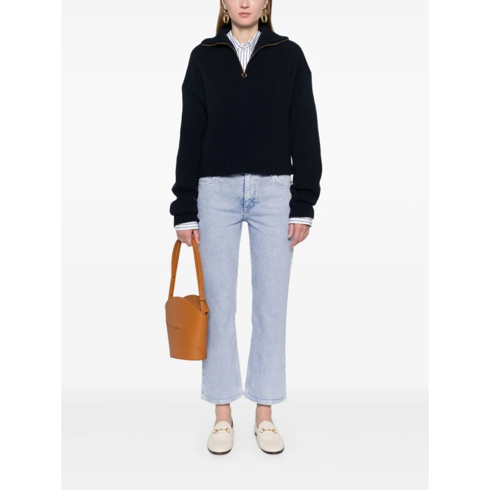 TORY BURCH Stijlvolle Denim Jeans Blue Dames