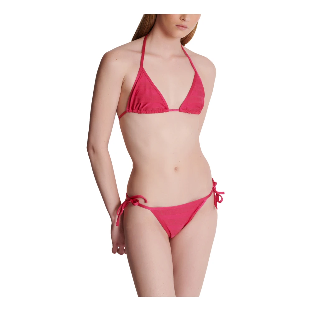 Balmain Triangle Bikini Pink Dames
