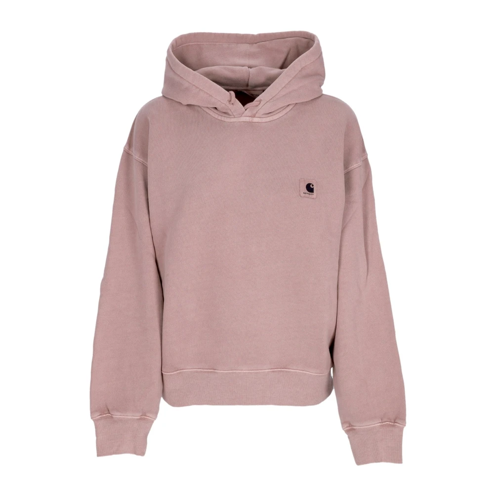 Carhartt WIP Lichtgewicht Hoodie Glassy Pink Dames