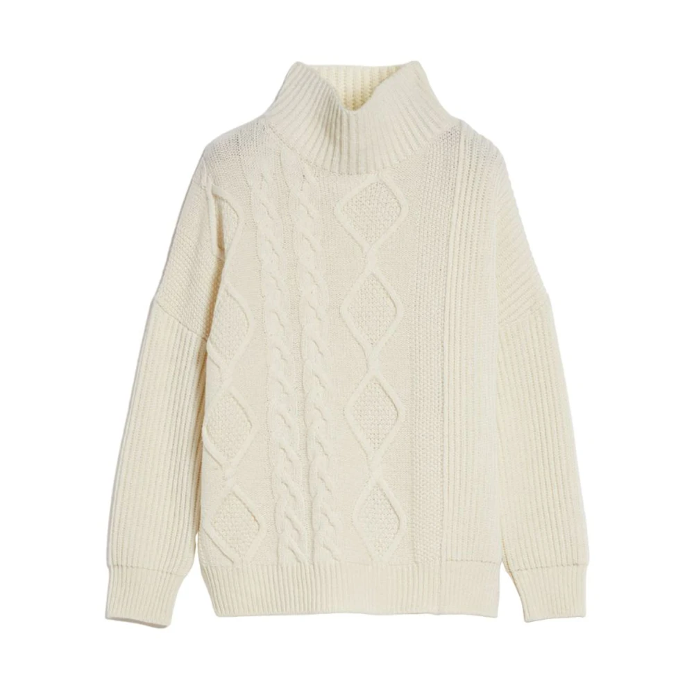 Max Mara Weekend Witte Lambert Sweaters voor het Weekend White Dames