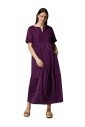 robe-longue-en-jersey-interlock-de-coton-avec-inserts-en-popeline