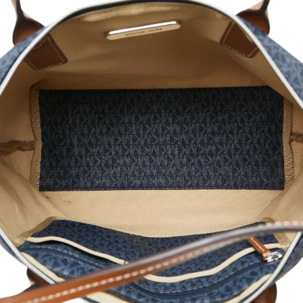 Michael Kors Pre-owned Canvas handbags Blue Dames