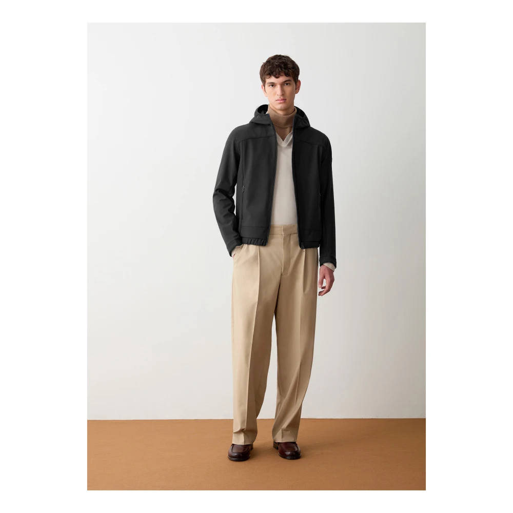 Colmar Zwarte Jassen met Ritssluiting Black Heren