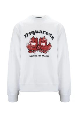 Herr Pullover Sweatshirt med Grafiskt Tryck