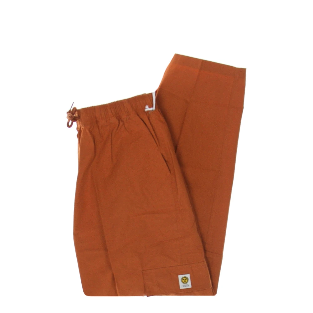 Obey Lichte Cargo Broek Brown Heren
