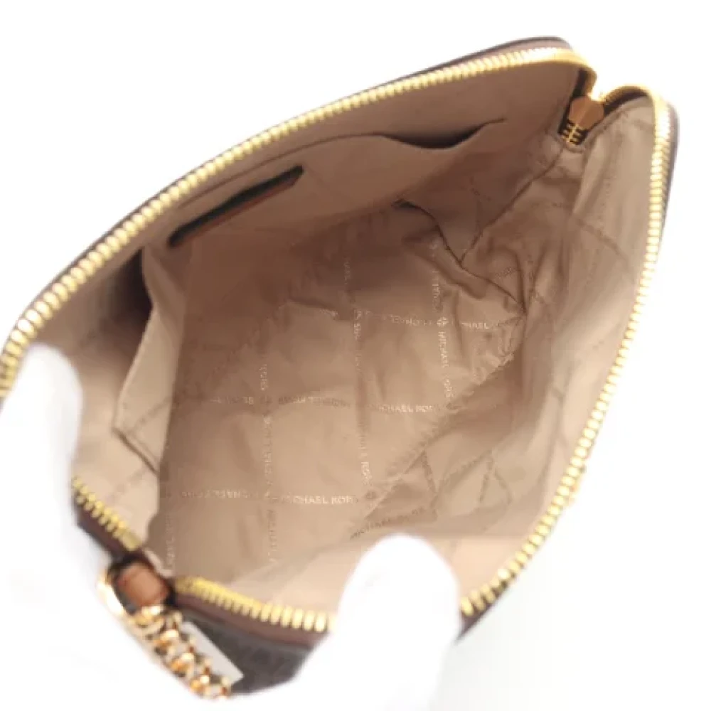 Michael Kors Pre-owned Leather shoulder-bags Brown Dames