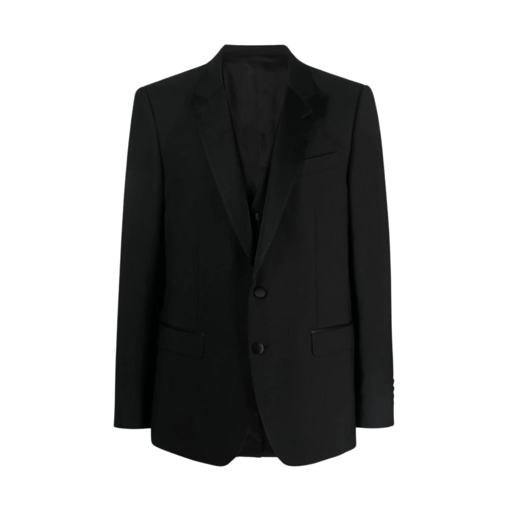 Dolce & Gabbana Men's Black Elegant Wool Tuxedo Suit
