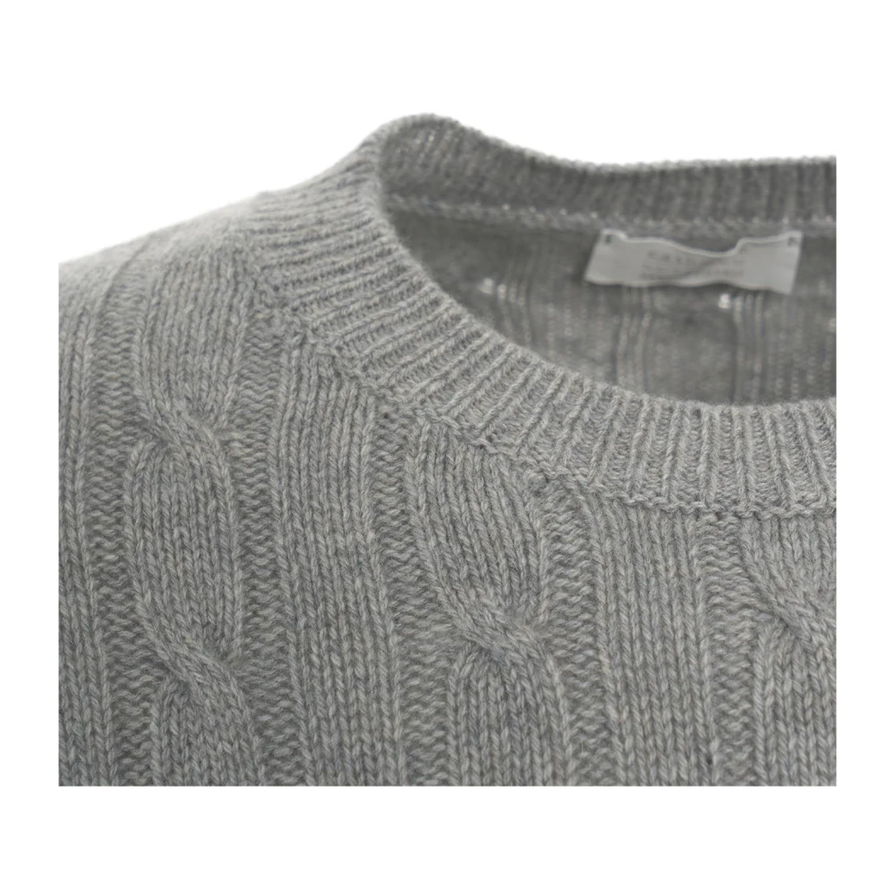 Daniele Fiesoli Grijze Gebreide Kleding voor Mannen Aw24 Gray Heren