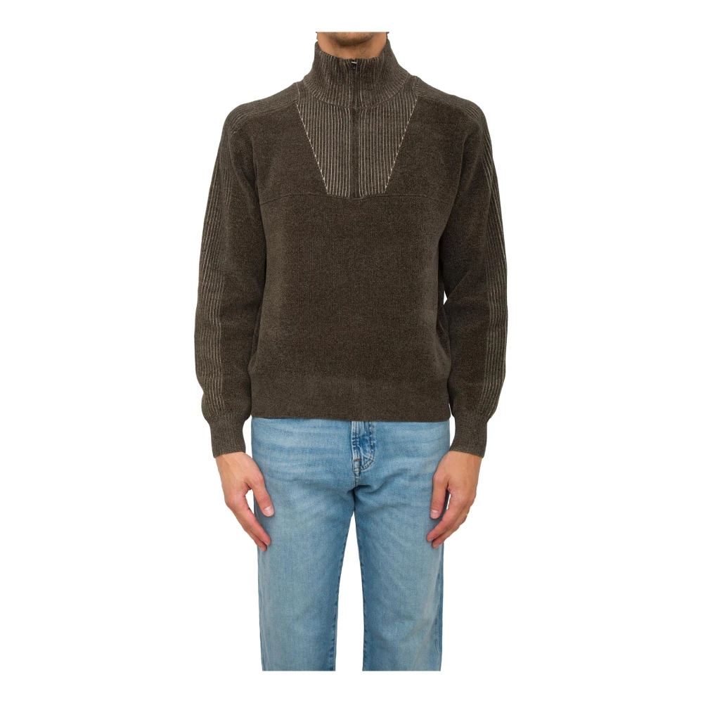 Armani Exchange Groene Pullover Sweater Stijlvolle Mode Green Heren