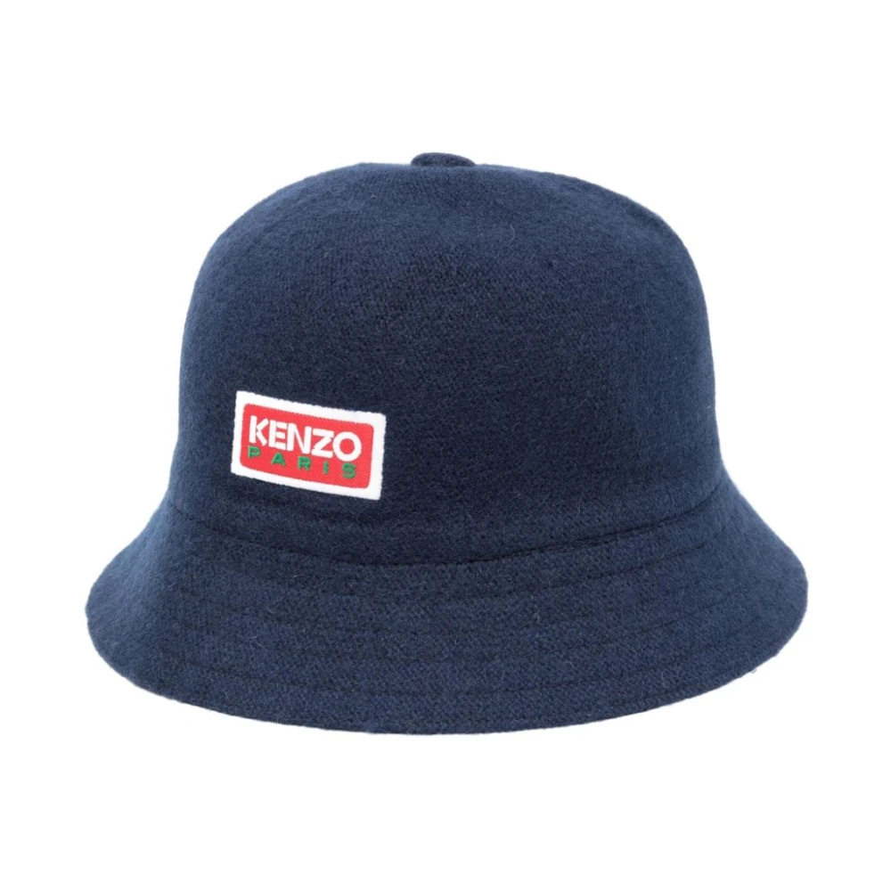 Kenzo Midnight Blue Hip Hop Bucket Hat Blue Heren