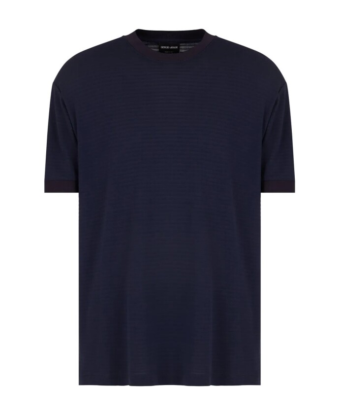 t-shirt-en-viscose-a-col-rond-et-broderies