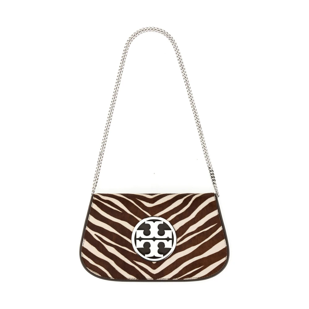 TORY BURCH Leren Clutch Gemaakt in China Multicolor Dames