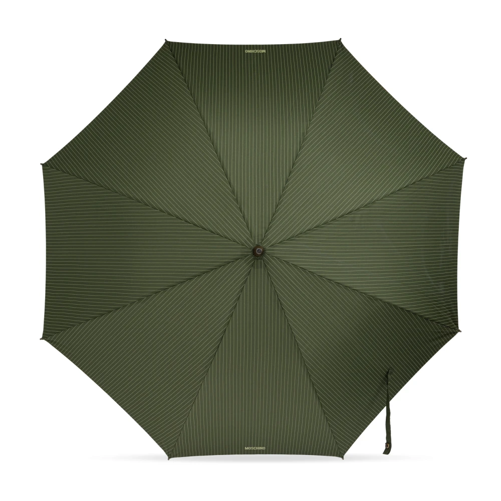 Moschino Paraplu met logo Green Unisex