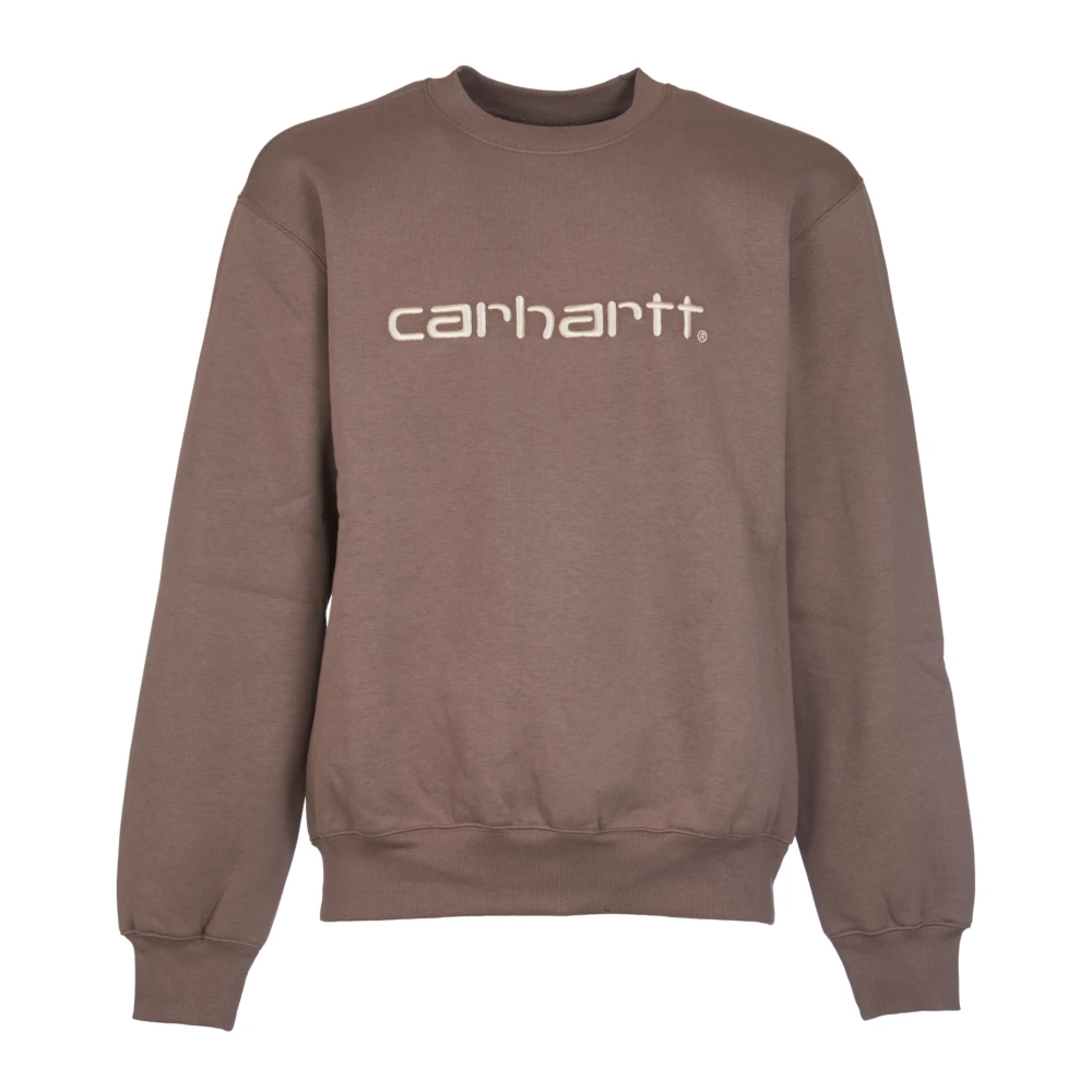 Carhartt WIP Stijlvolle Sweaters voor Mannen Brown Heren