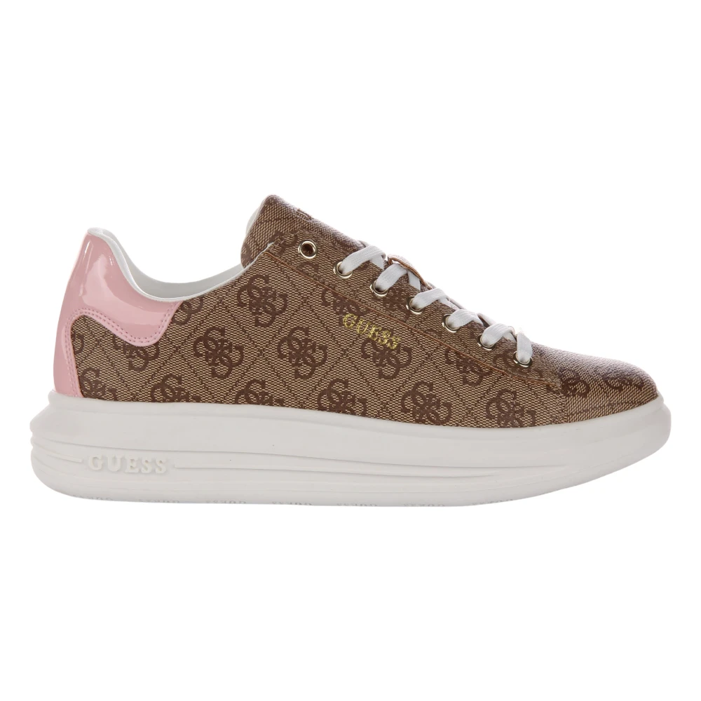 Guess Women's Brown 4G Trainers