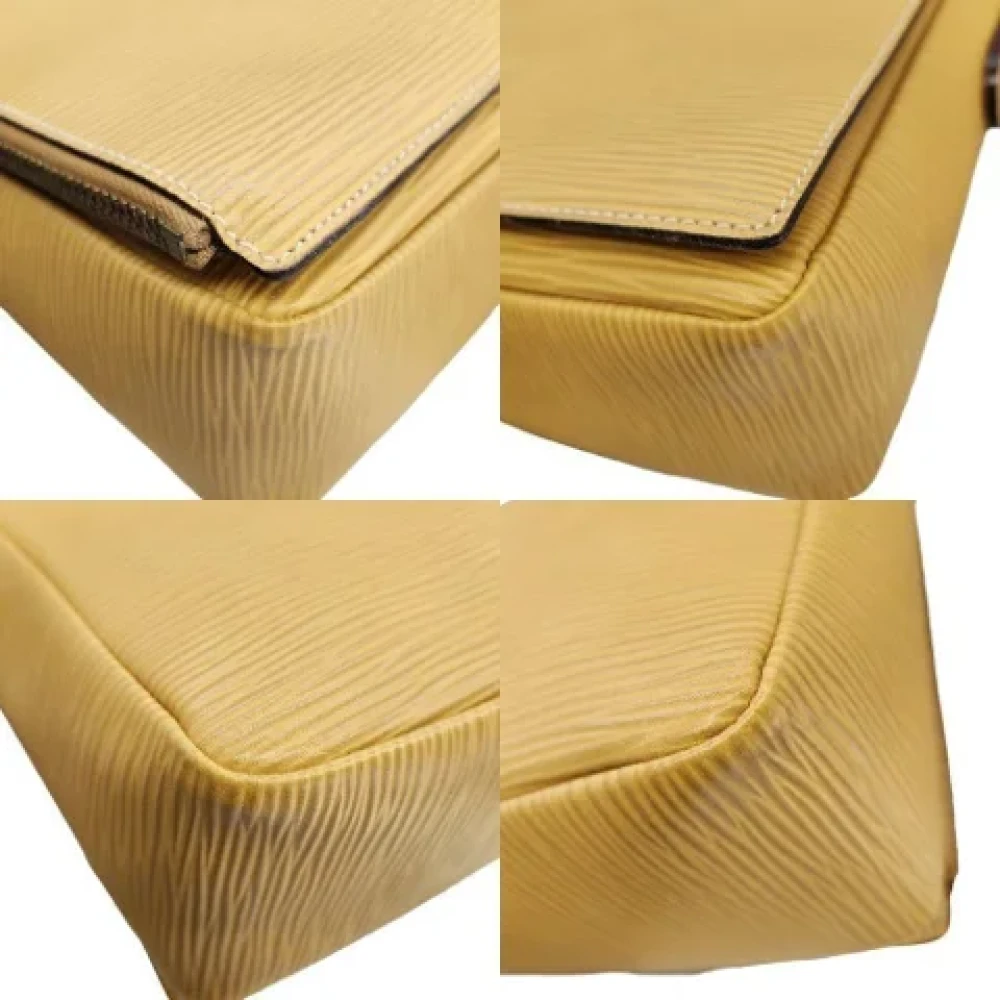 Fendi Vintage Pre-owned Fabric fendi-bags Yellow Dames