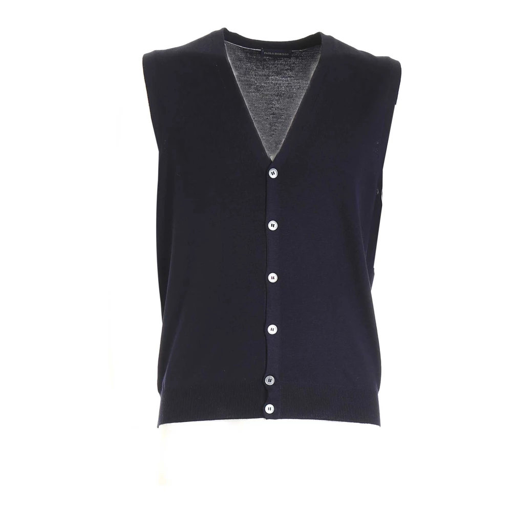 Knitwear > Sleeveless Knitwear - - Paolo Fiorillo Capri - Modalova