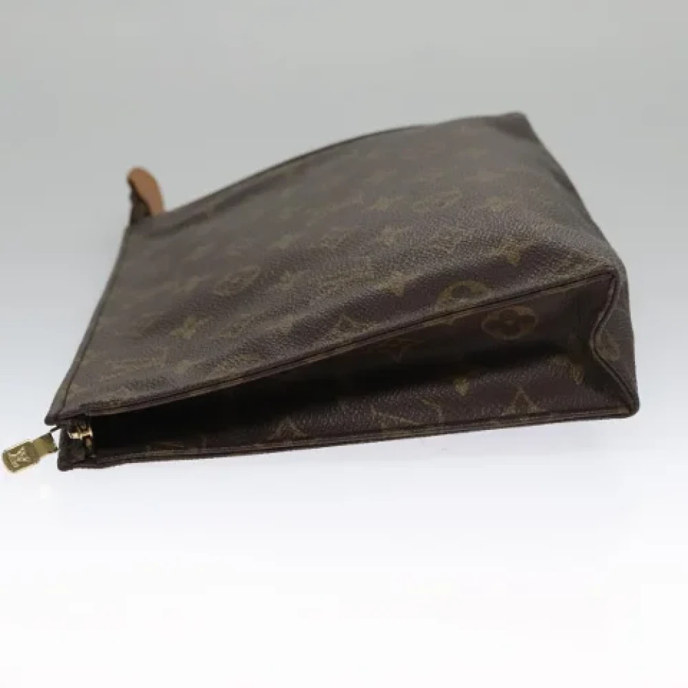 Louis Vuitton Vintage Pre-owned Canvas clutches Brown Dames