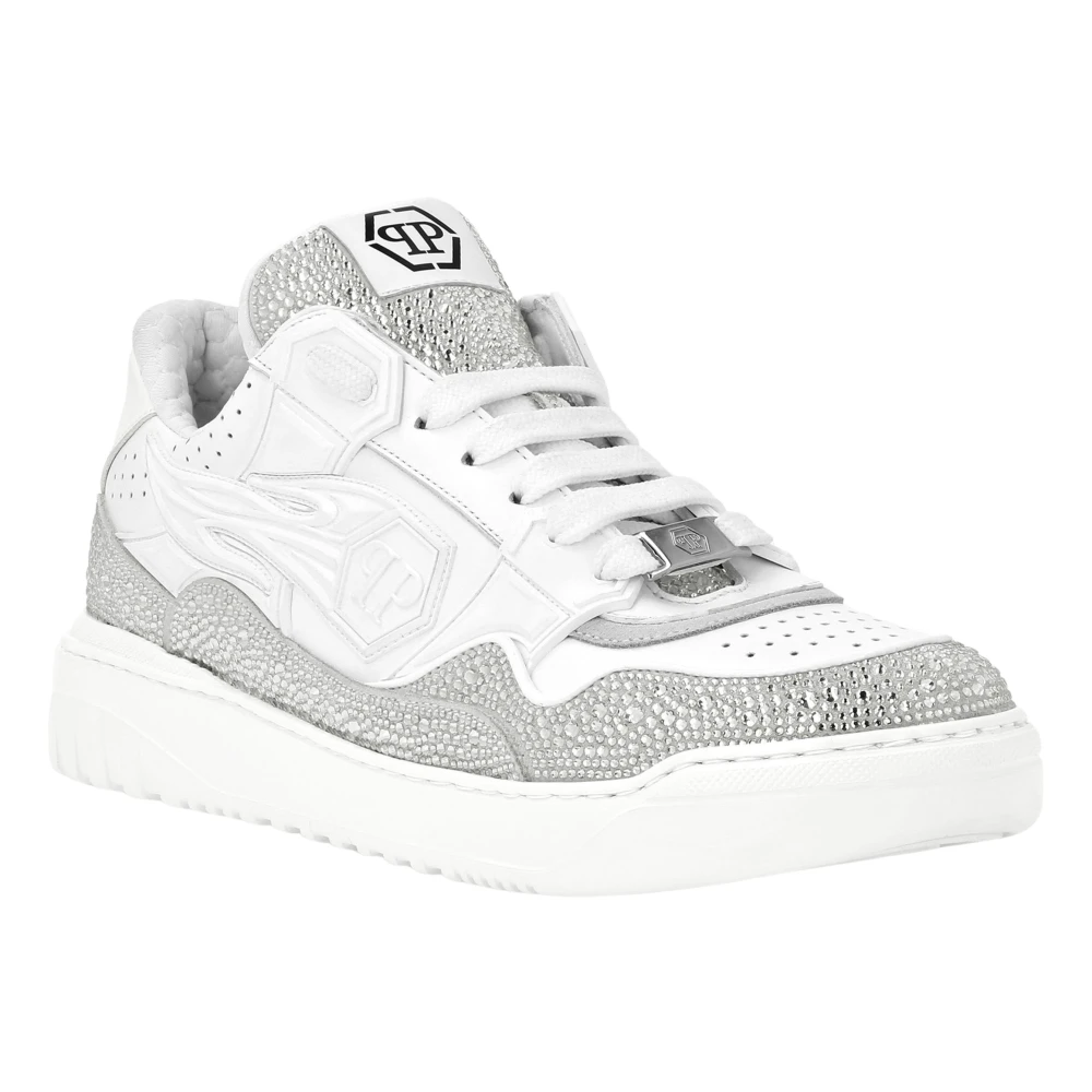 Philipp Plein Moon Walker Low-Top Sneakers Heren Schoenen Wit
