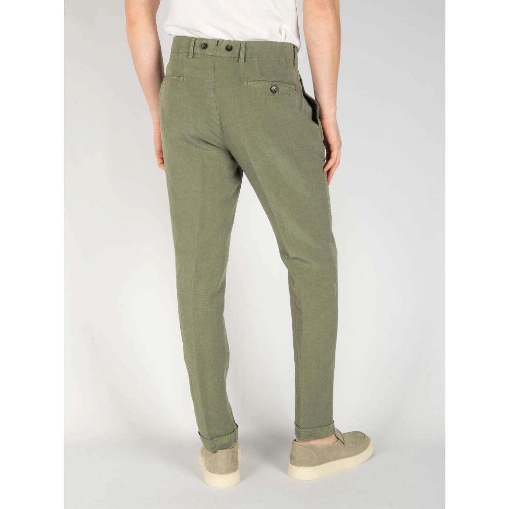 Berwich Stijlvolle Herenbroek Green Heren