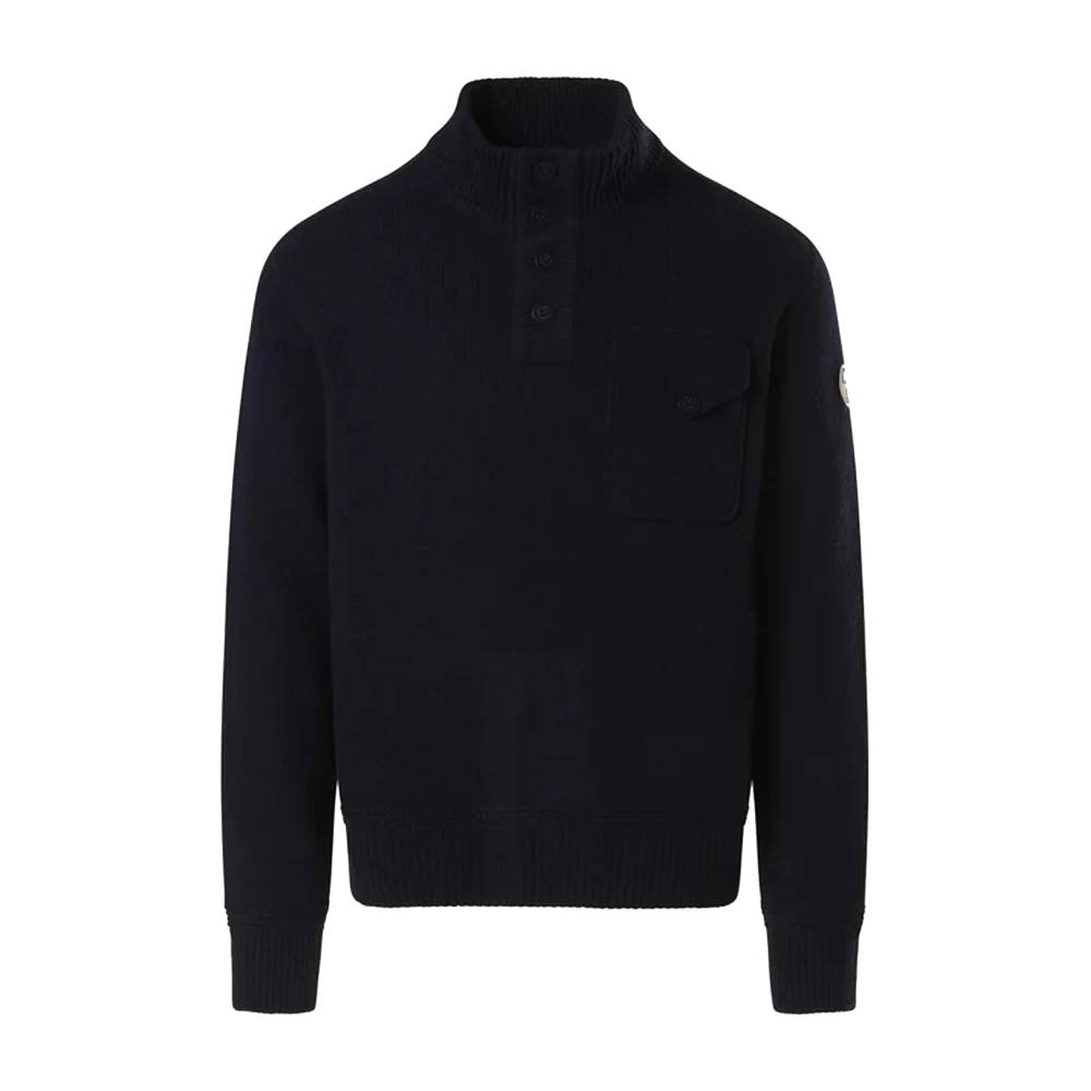North Sails Men's Blue Turtleneck Sweater