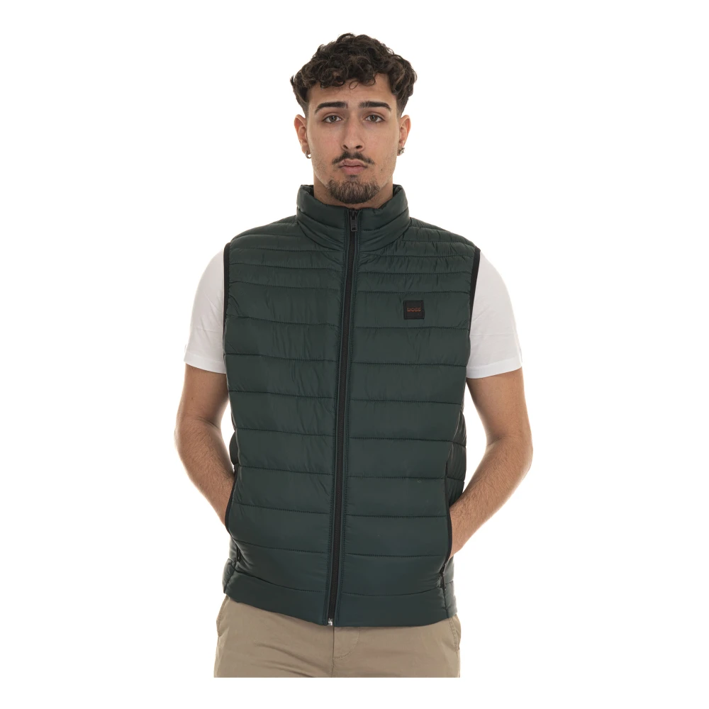 Boss - Jackets > Vests - Green - Boss - Modalova