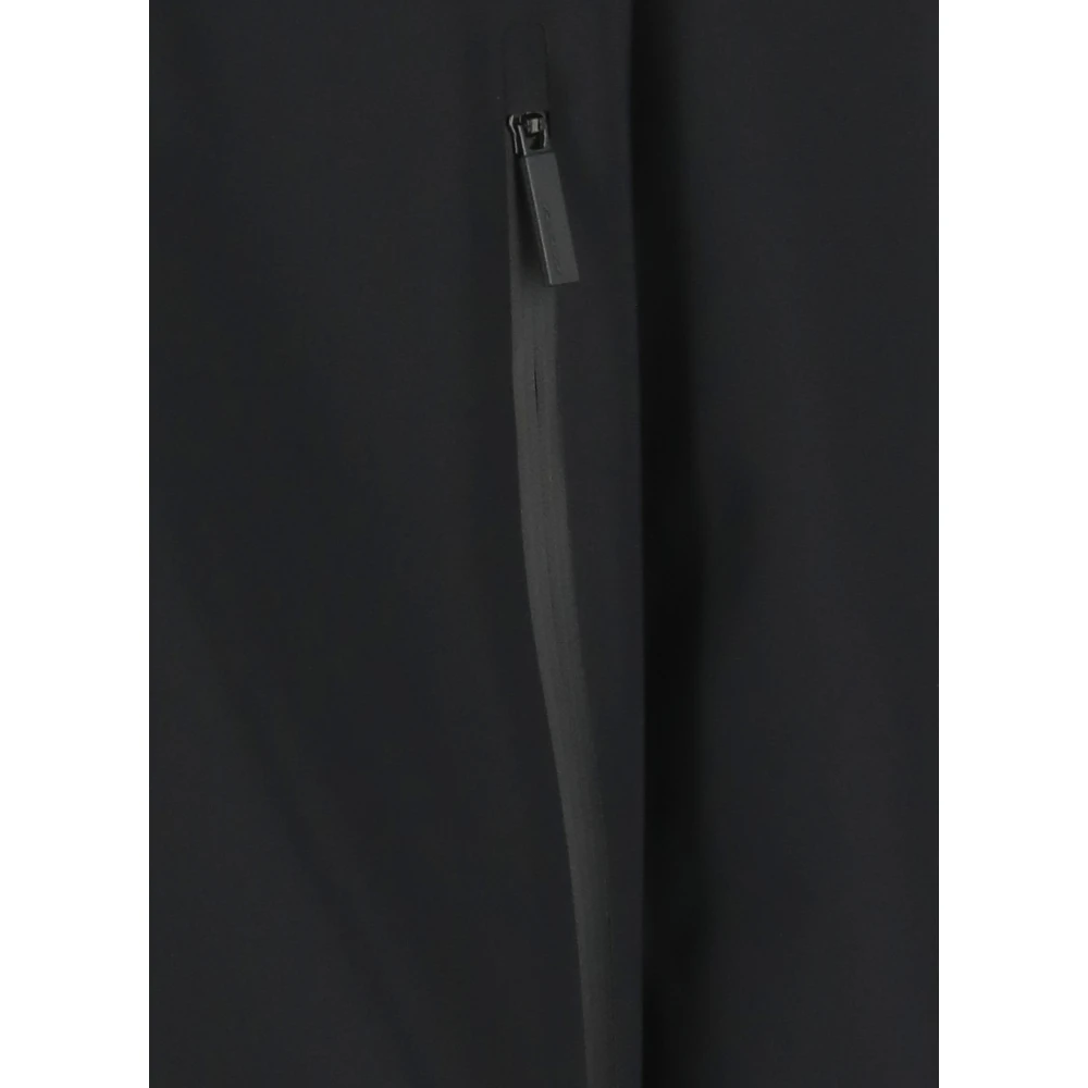 RRD Zwarte Gewatteerde Jas met Capuchon Black Heren