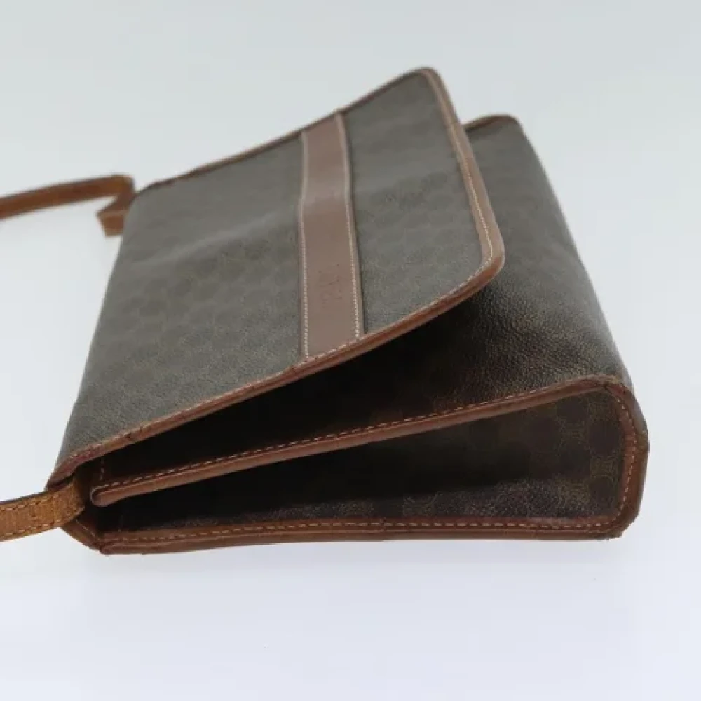 Celine Vintage Pre-owned Leather celine-bags Brown Dames