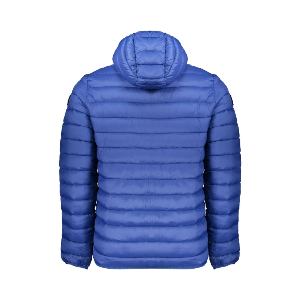 Armata Di Mare Blauwe Polyamide Jas Blue Heren