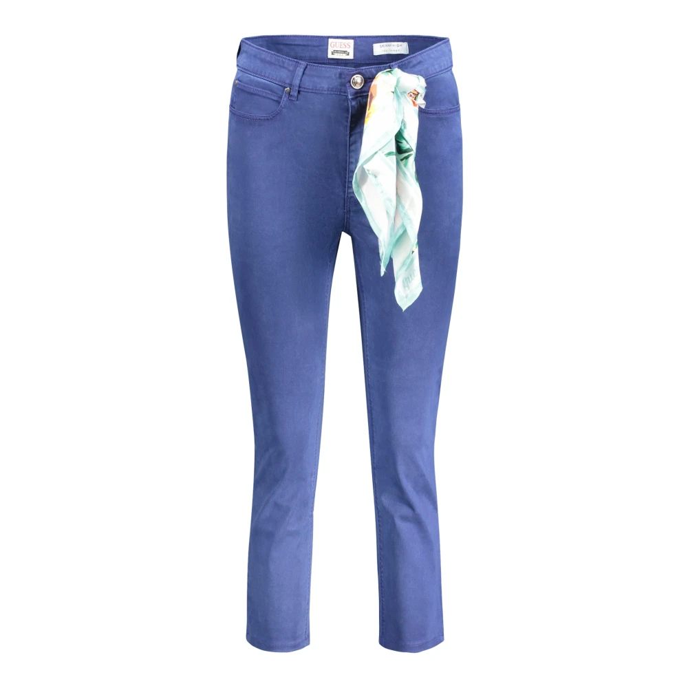 Guess Denim Skinny High Jeans Blauw Blue Dames