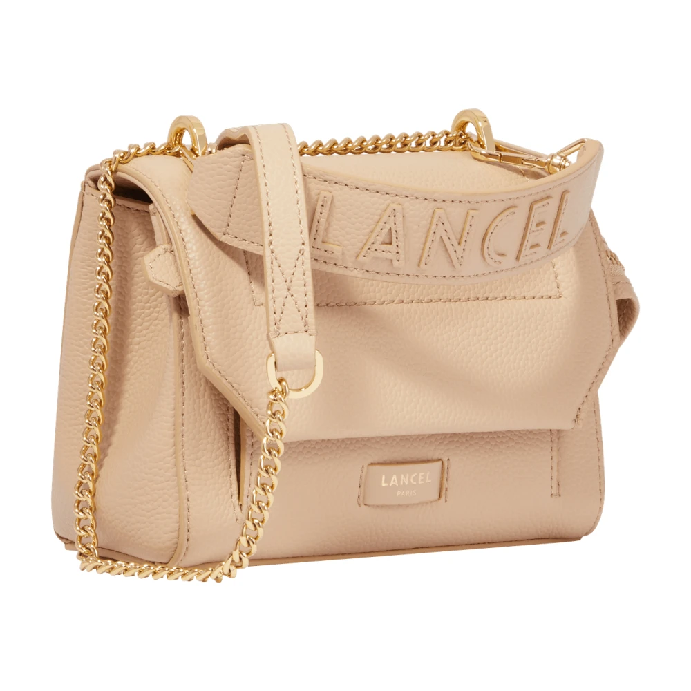 Lancel Stijlvolle Urban Flap Tas Ninon Beige Unisex