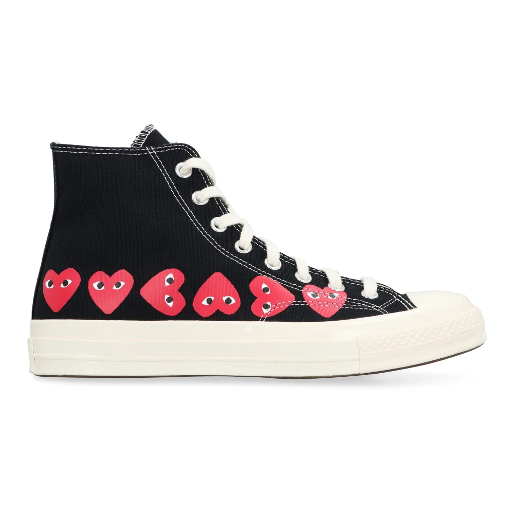 Comme des Garçons Play Chuck 70 High-top sneakers Heren Schoenen Zwart