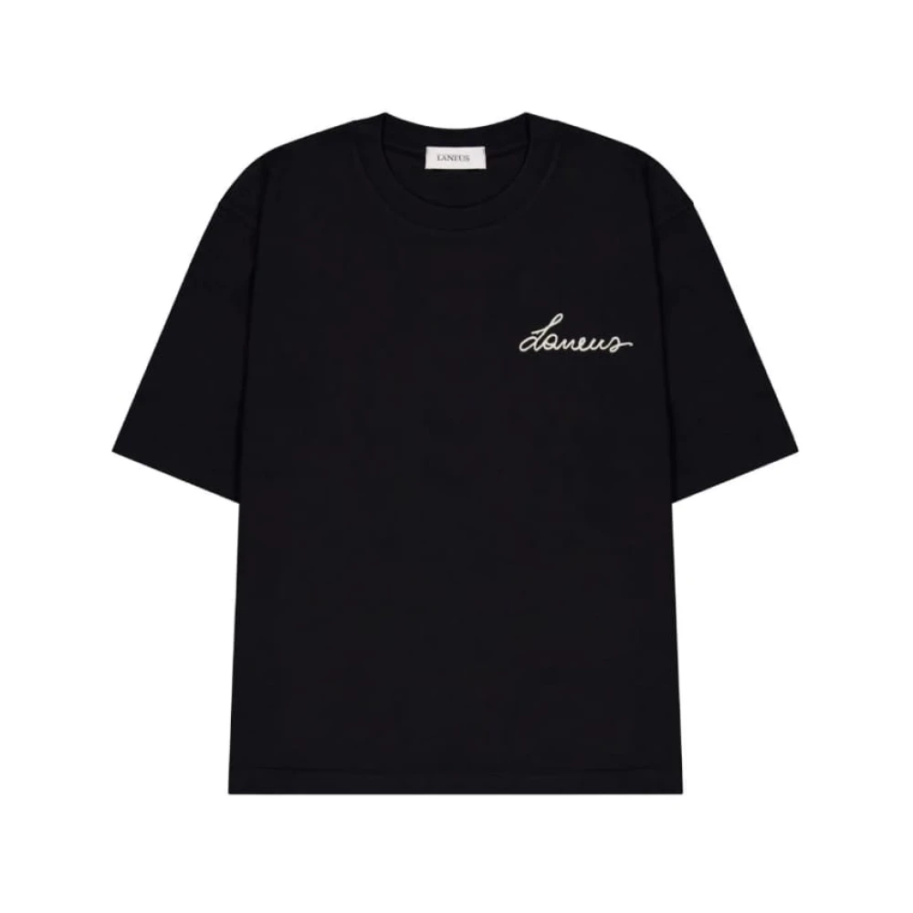 Laneus - Tops > T-Shirts - Black - Laneus - Modalova