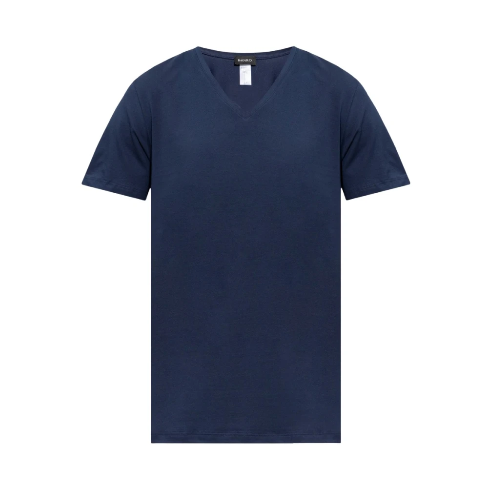 Hanro Uomo Blu Top, M, New,