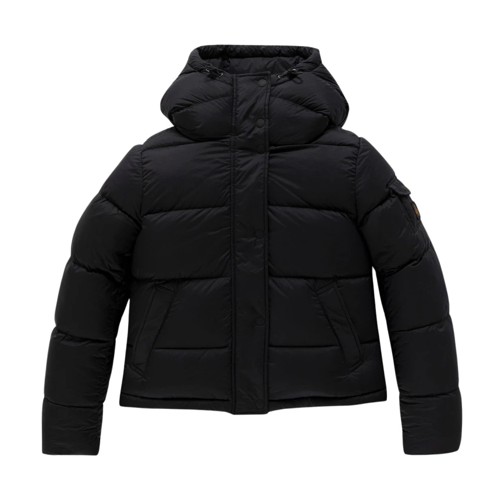 RefrigiWear Zwarte Jas Black Dames