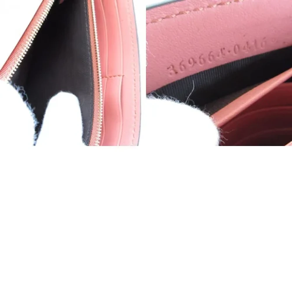 Gucci Vintage Pre-owned Leather gucci-bags Pink Dames