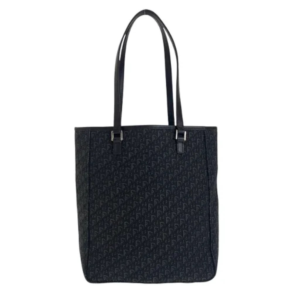 Dior Vintage Pre-owned Canvas dior-bags Black Dames