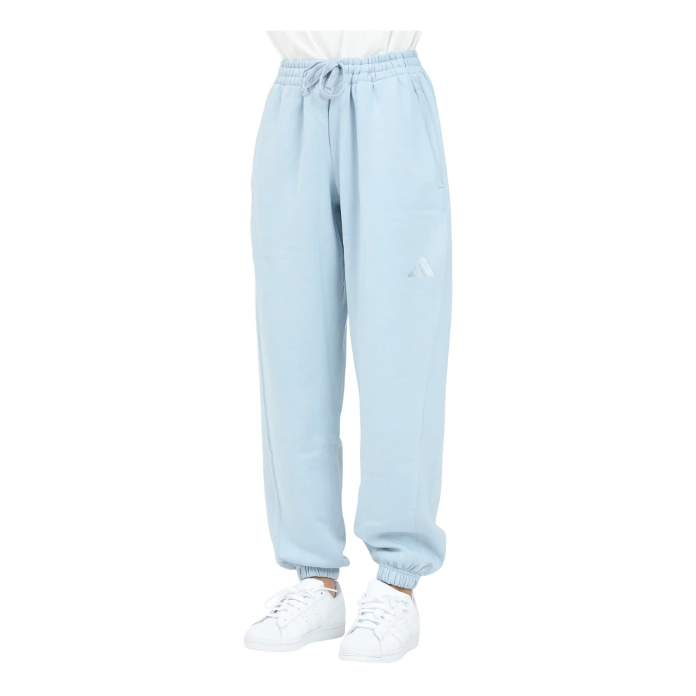 Adidas Sportieve Blauwe Broek Alle Seizoenen Blue Dames
