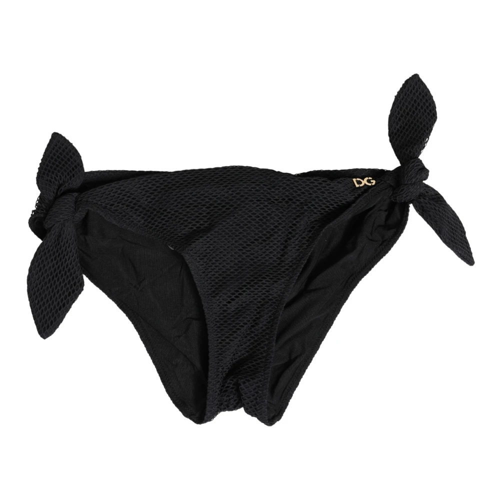 Dolce & Gabbana Women's Black Bikini Bottom - Bikinis - S - Swimwear