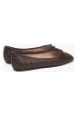 ballerines-marron-fonce-pour-femmes-en-cuir-veritable-tisse