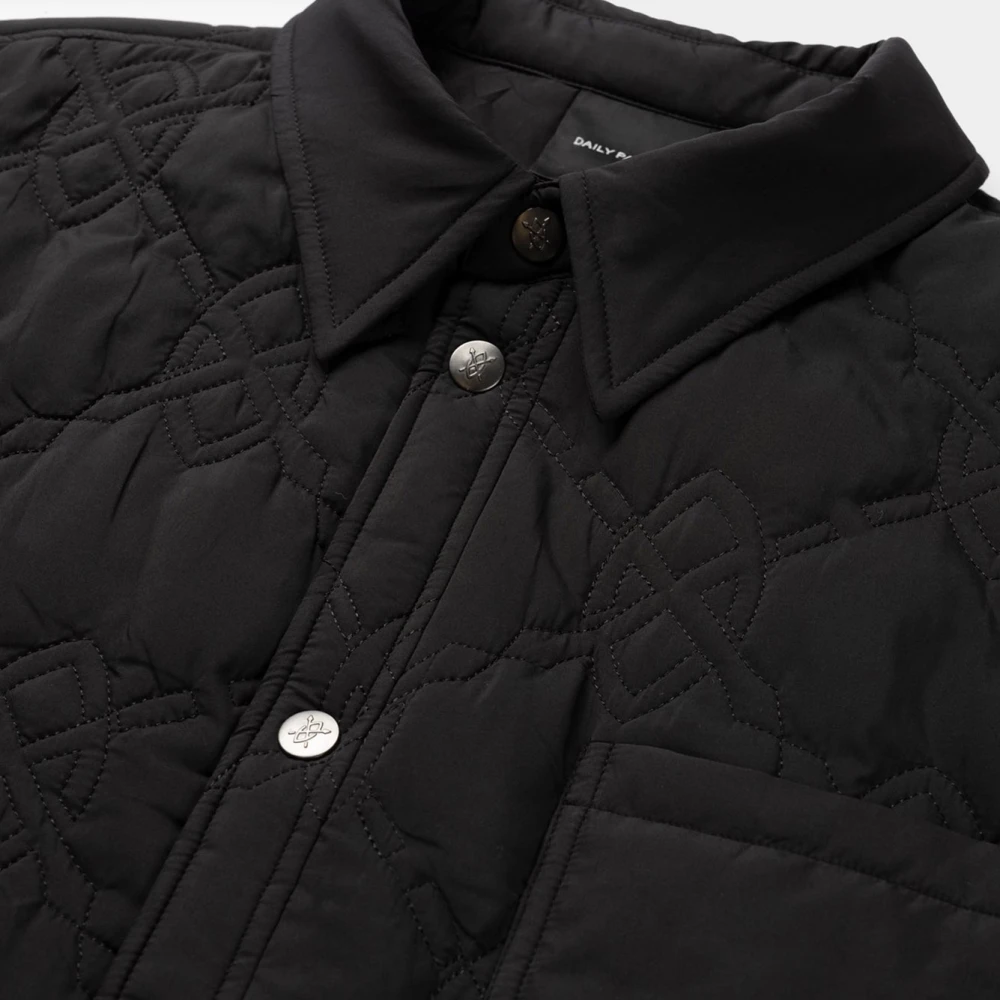 Daily Paper Polyester parka en pufferjas Black Heren