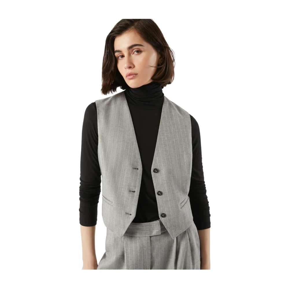 Pennyblack Amadeus Vest Gray Dames