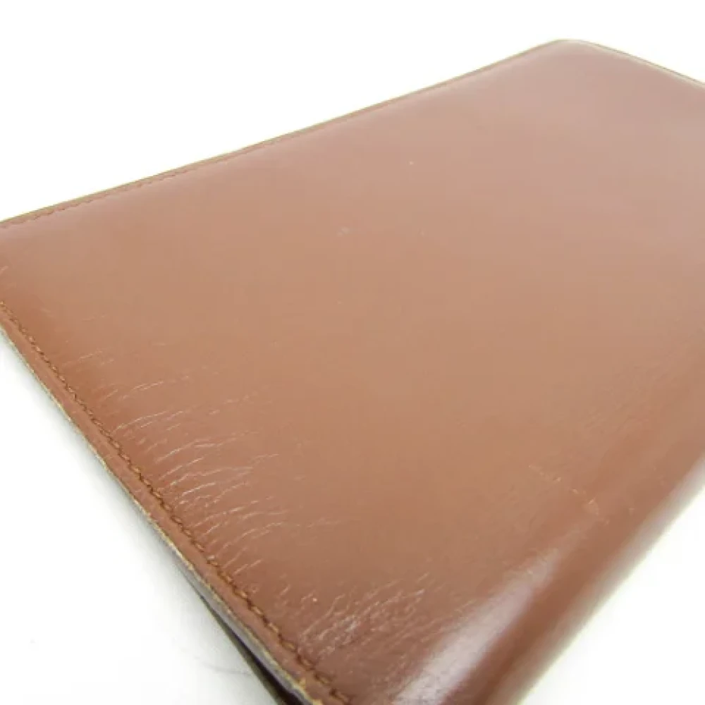 Hermès Vintage Pre-owned Leather home-office Brown Dames