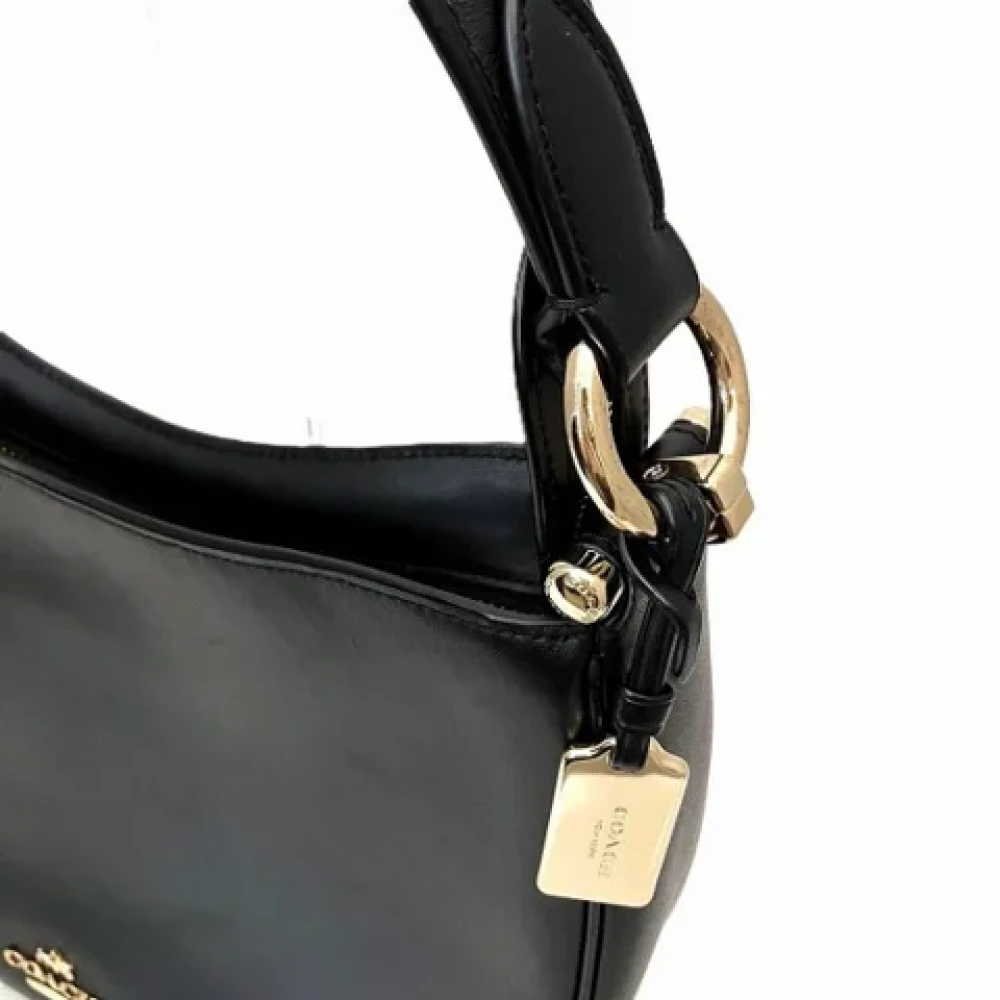 Coach Pre-owned Leather handbags Black Dames