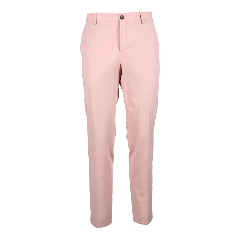 Selected Femme Återvunnen Polyester Viskos Elastan Byxor Pink, Herr