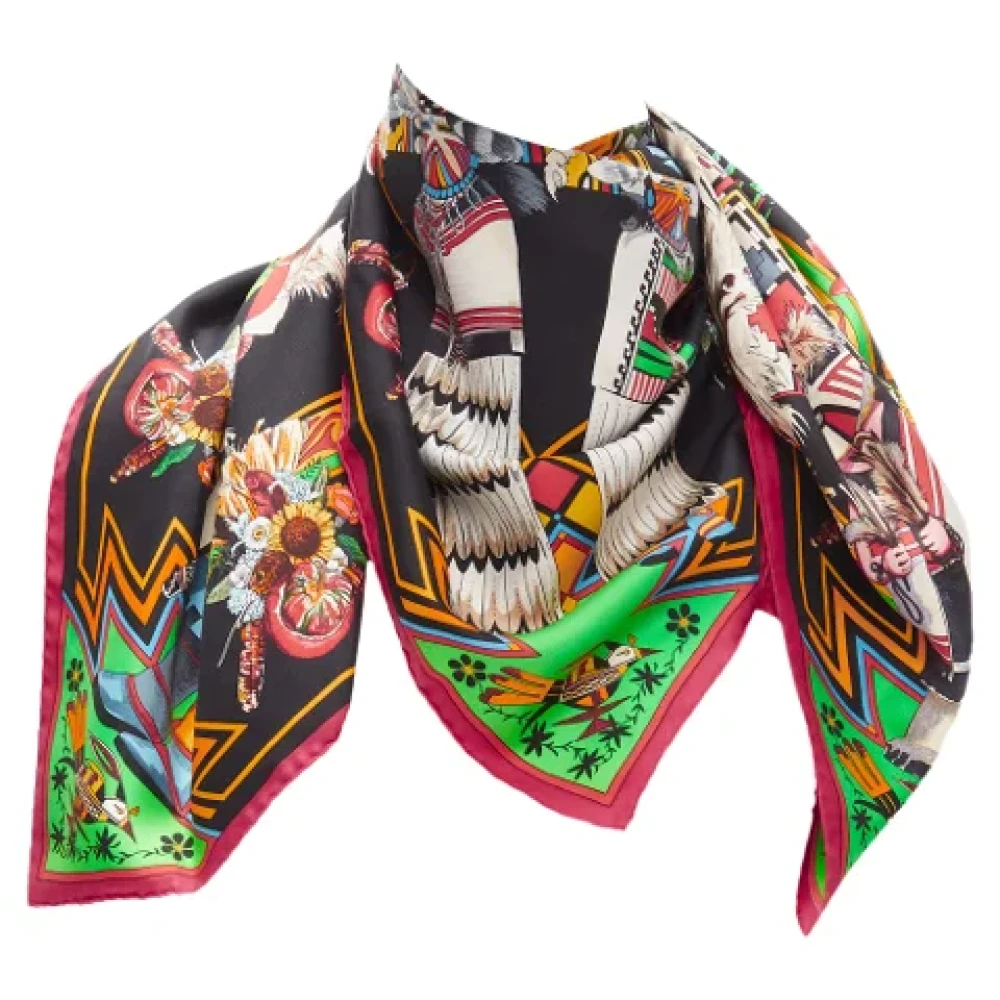 Hermès Vintage Pre-owned Silk scarves Multicolor Dames