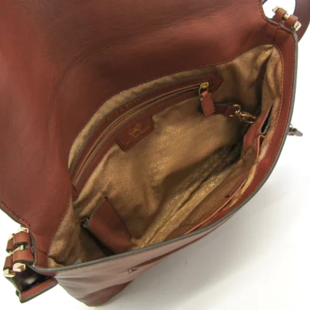 Anya Hindmarch Pre-owned Leather shoulder-bags Brown Dames