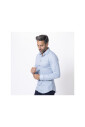 chemise-bleue-a-motif-geometrique